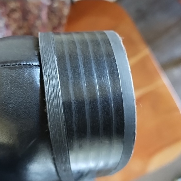 Inc International Concepts tall black leather boots size 8 1/2 NWOT - Picture 9 of 16